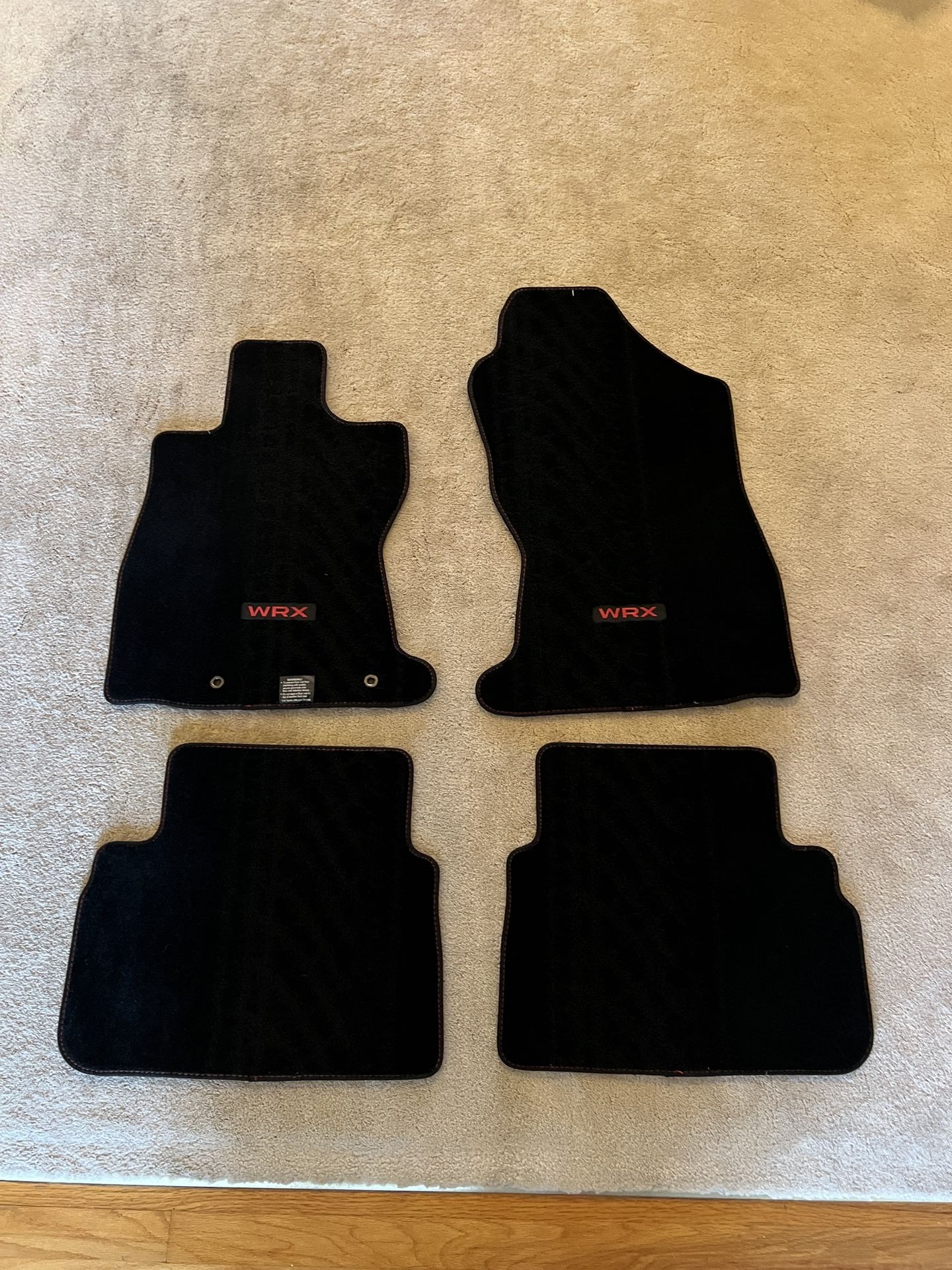 2022/2023 WRX floor Mats 