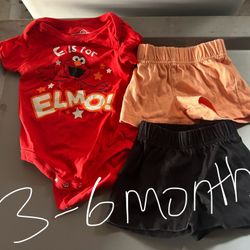 3-6 Baby Boy Clothes 