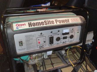 Onan 5500 Portable Generator 