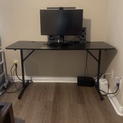 55 Inch Gaming Desk 