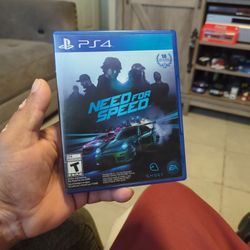 PS4 Need For Speed Buenas Condiciones No Rallado 