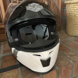 Harley Davidson - Killian M05 Full-Face Helmet - Gloss Dark Charcoal/Black/White