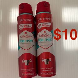 Old Spice Dry Spray Antiperspirant Set