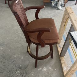 Set of four bar stools