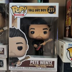 Pete Wentz Fallout Boy Funko Pop 