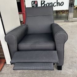 IKEA MUREN recliner in the Remmarn dark gray fabric
