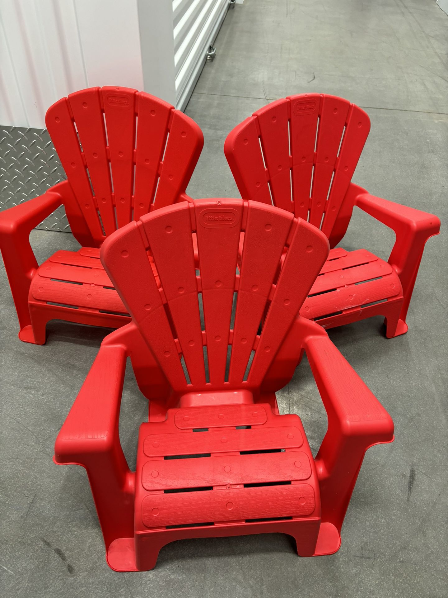Trio Of Little Tikes Chairs