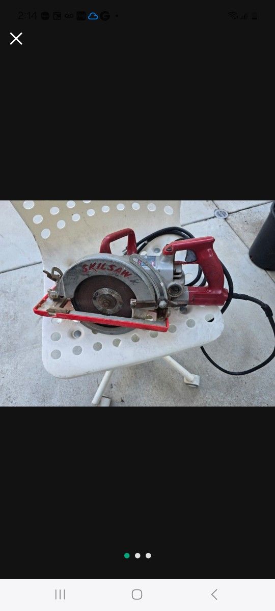 SKILLSAW PERFECT CONDITION FOR SALE 105.00