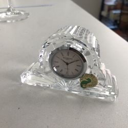 Waterford Crystal Mantel Clock