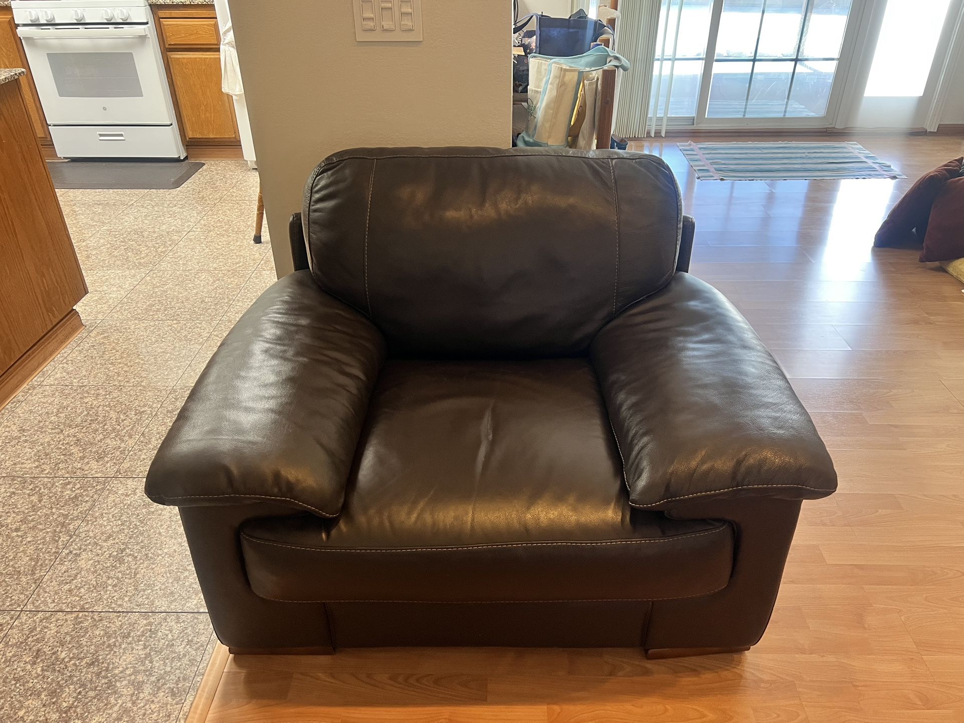 Leather Couch Chair