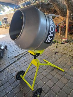 RYOBI
5.0 cu. ft. Portable Corded Concrete Mixer