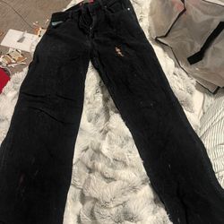 black corduroy emphyre pants