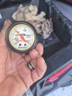 Ford mustang boost/vac guage