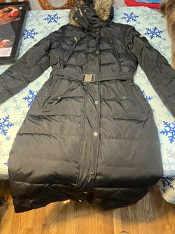 MICHAEL MICHAEL KORS Quilted Nylon Belted Puffer Coat for Sale in