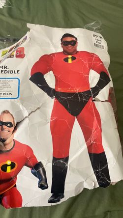 Mr incredible costum (Adult plus size)