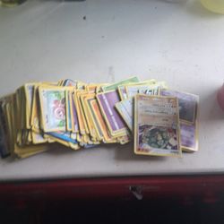 A Lot Of Pokémon Cards