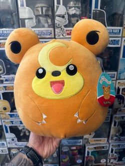 Squishmallows Pokémon Teddiursa Plush