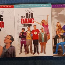 The Big Bang Theory Season 1-3 On DVD 