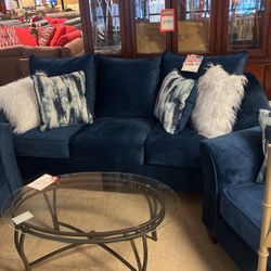 Sofa loveseat and chair $1400 firm