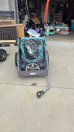 In Step bike trailer