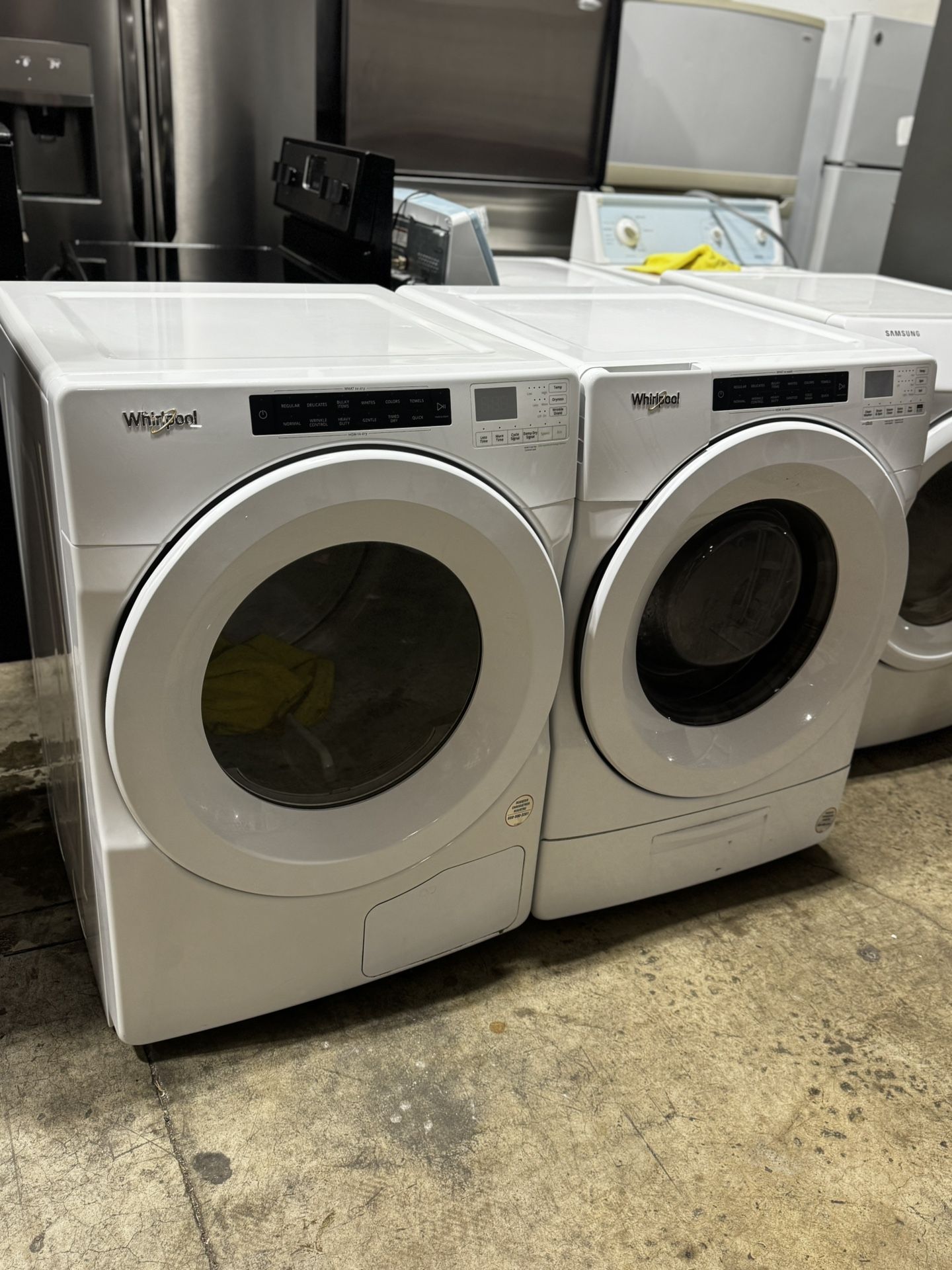 Whirlpool Ventless Dryer & Washer 