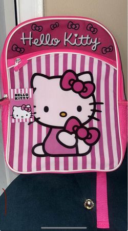 Pink hello kitty backpack