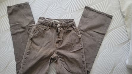 Pacsun High Rise Bootcut Denim Jeans (Brown)
