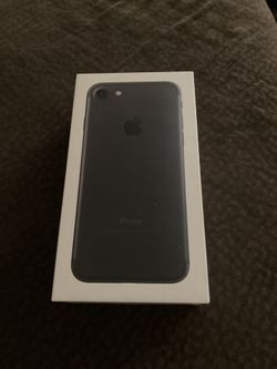 Empty Black Apple iPhone 7 128gb Box