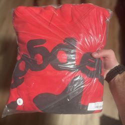 Sp5der Beluga Hoodie 'Red/ Black'