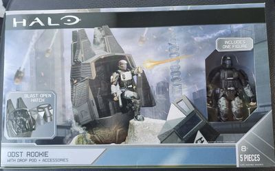 World of Halo ODST Rookie with Drop Pod