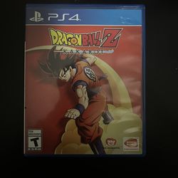 Dragon Ball Z  Kakarot PS4 Game In Great Condition No Scratches