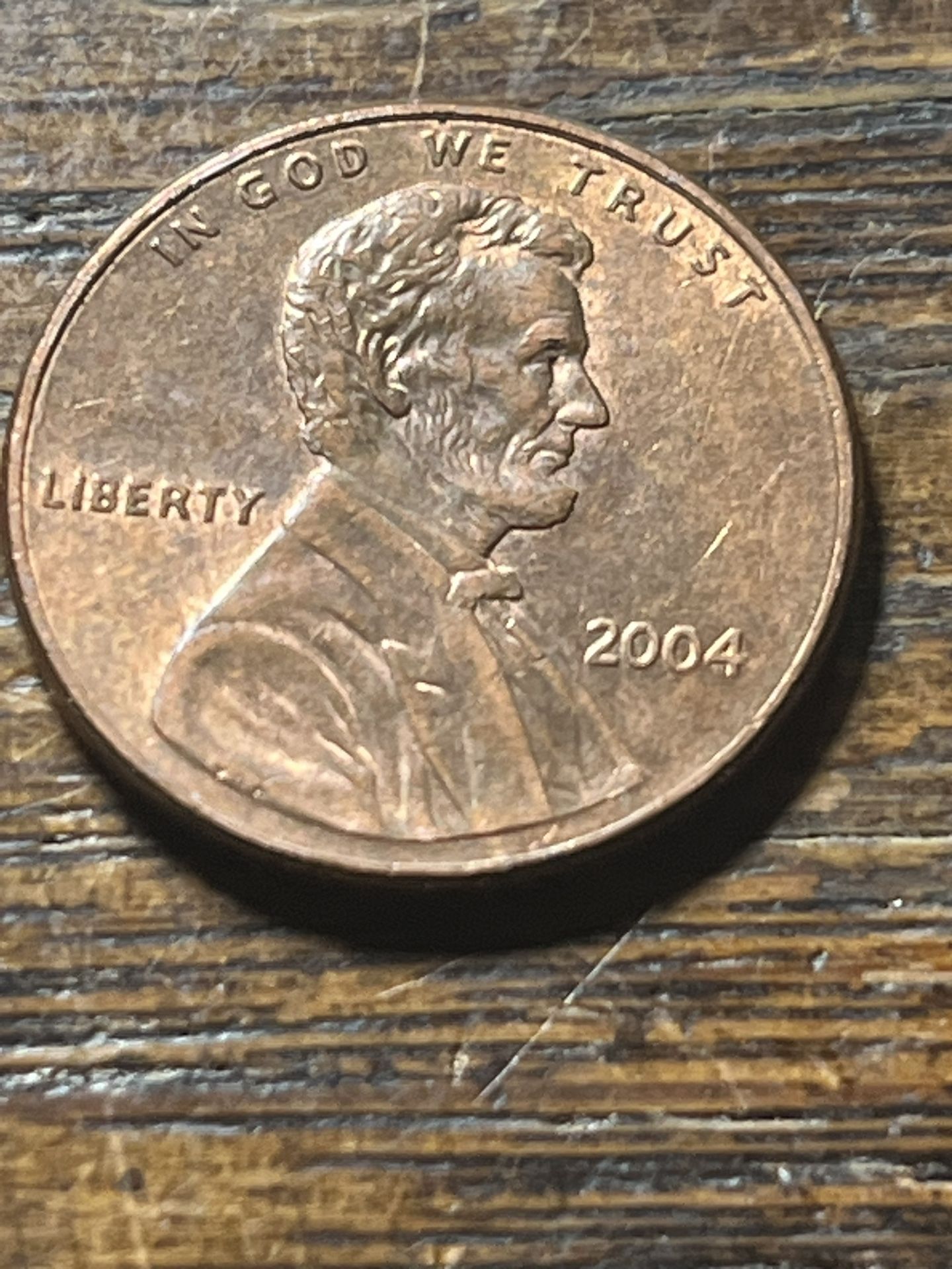 2004 No Mint Mark Penny