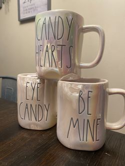Rae Dunn iridescent mugs