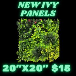 Ivy Panels 20”x20” 