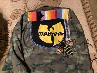Vintage One Of One Wutang Clan Hand Made Jacket
