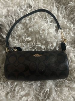 Coach Monogram Barrel Bag