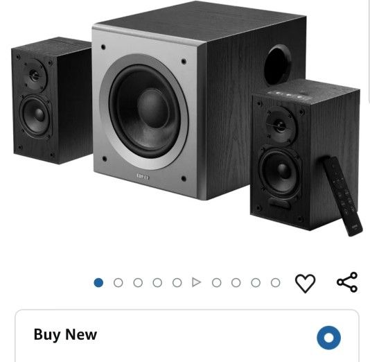 EDIFIER Speakers System With Bluetooth and Wireless Subwoofer