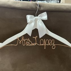 Mrs Lopez Hanger Wedding 