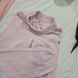 Champion Size Small Pink Sweatpants