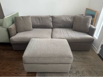 SOFA WITH OTTOMAN