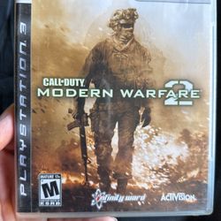 PS3 Call Of Duty Modern Warfare 2