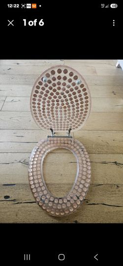 Penny toilet seat.