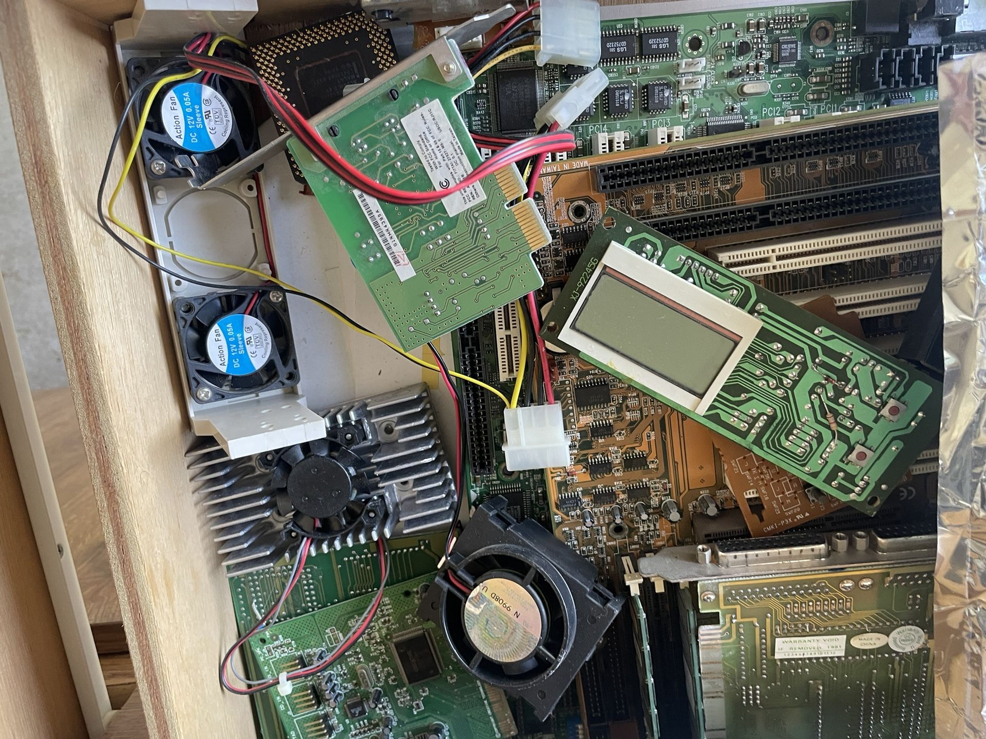 Old Computer Parts Great For Art!