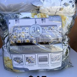 Comforter set 11 pcs