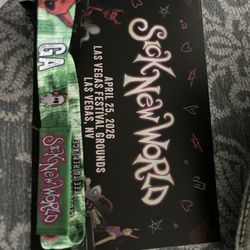 GA Sick New World wristband 