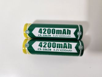 2pc CN 3.7V Rechargeable Battery