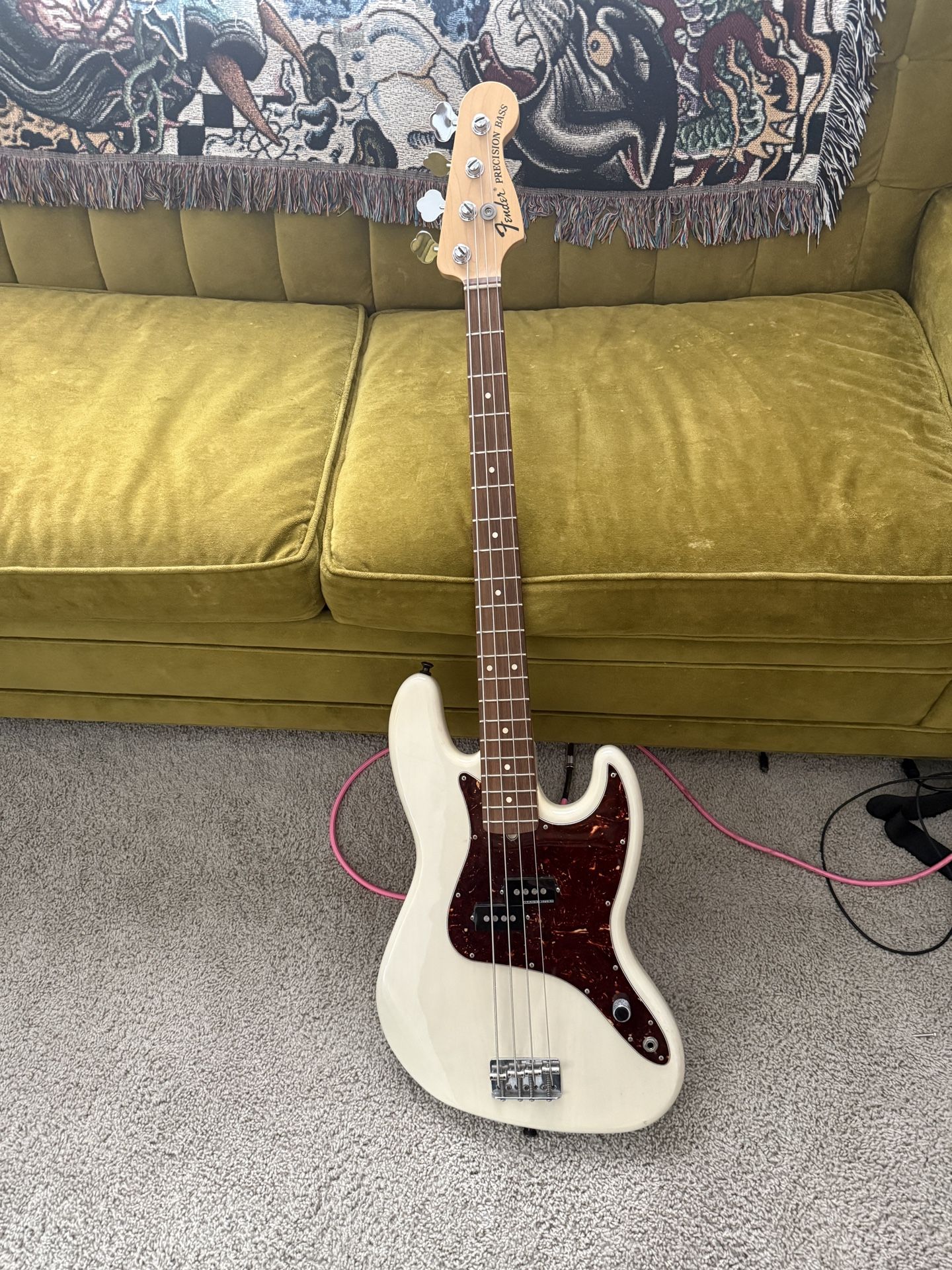 Fender P Bass Mark Hoppus Blonde