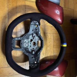 Mk7 Alcantara Steering Wheel