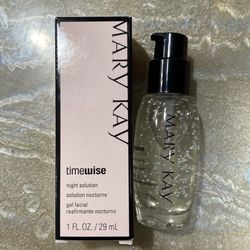 Mary Kay Night Solution Gel Dry to Oily Skin / New with Box 