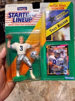 Troy Aikman Starting Line Up Figure